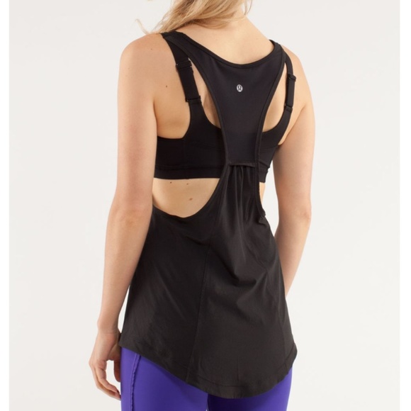 Lululemon Run: For Your Money Tank Sz 6 Black - Picture 2 of 16